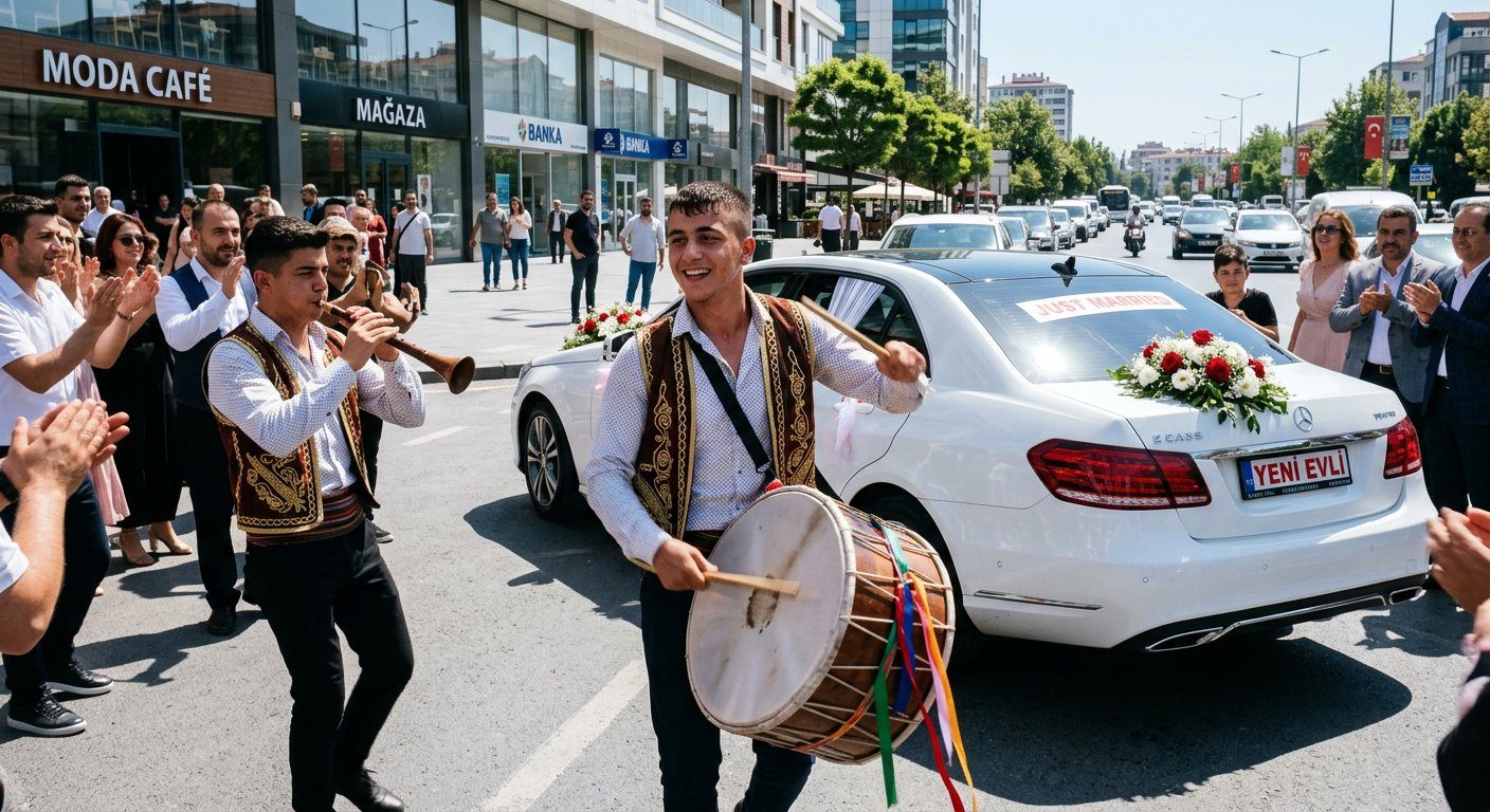 Gelin Alma Davul Zurna Hazırlığı Mekan koşullarını değerlendirme