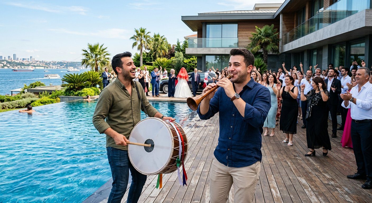 Otel Davul Zurna Konum paylaşımı ve ulaşım
