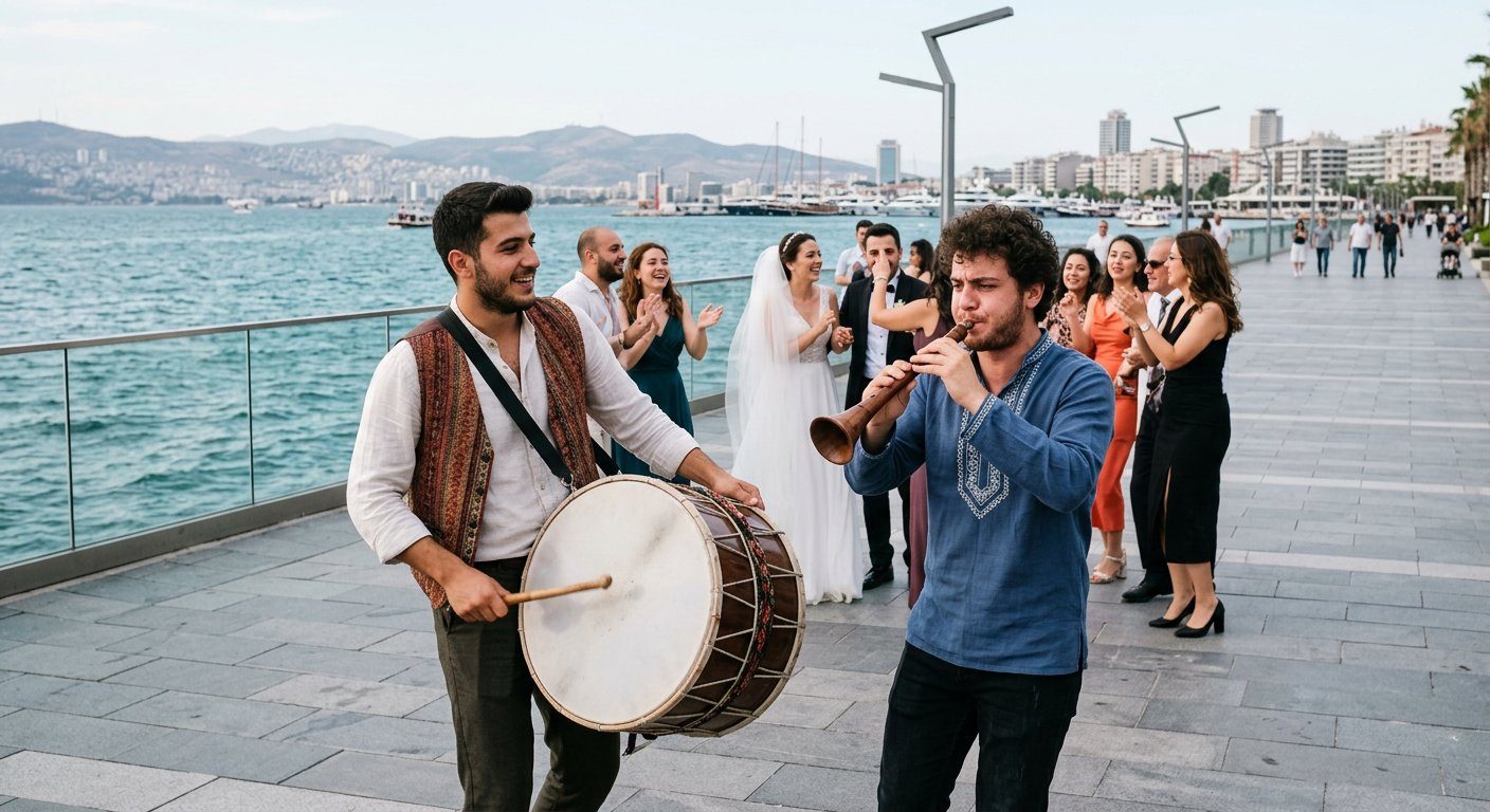 Foça Davul Zurna Kiralama Salon, otel ve restoran kullanımı