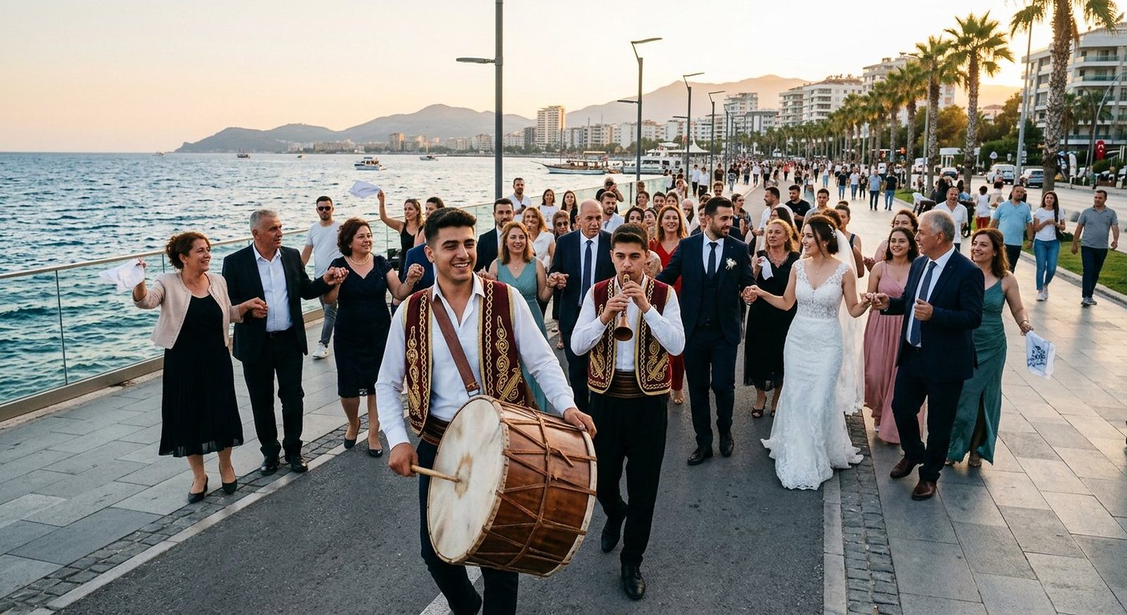 Sahil Etkinliği Davul Zurna